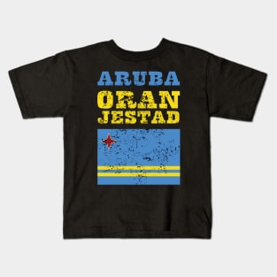 Flag of Aruba Kids T-Shirt